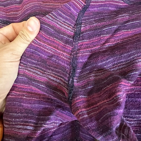 Lululemon high rise Wunder under crop size 6 - Picture 4 of 4